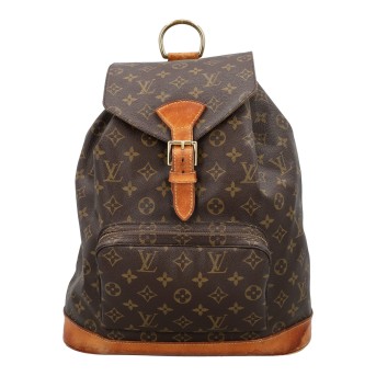 LOUIS VUITTON LOUIS VUITTON VINTAGE Rucksack 'MONTSOURIS'.