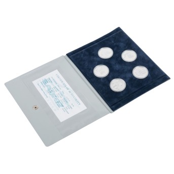 Niederlande - 2 Euro Set 1997 in Silber.