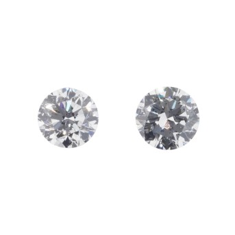 Paar lose Brillanten von jeweils 0,50 ct,