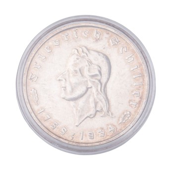 Deutschland Drittes Reich - 5 RM 1934 F J.359 "Schiller".