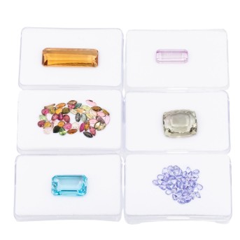 Konvolut Edelsteine von zus. ca. 82 ct,