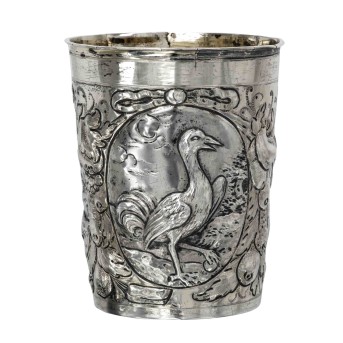 AUGSBURG "Becher" letztes Drittel 17. Jh.