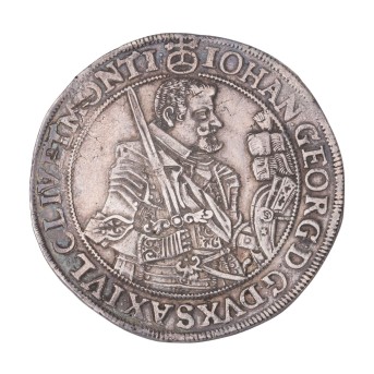 Sachsen Kurfürstentum - Johann Georg I. Reichstaler 1630 HI. Dresden.