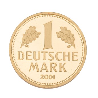 BRD/GOLD - 1 DM 2001 D (J.481)
