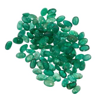 Konvolut Smaragde zus. 24,3 ct,