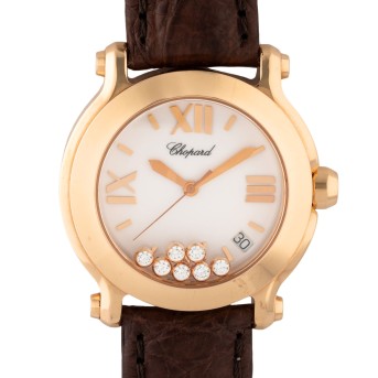 CHOPARD CHOPARD Happy Sport Ref 4183 Damenuhr von 2009. Box und Papiere.