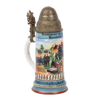 Deutsches Kaiserreich/Württemberg - Reservistenkrug für 0,5l Bier,