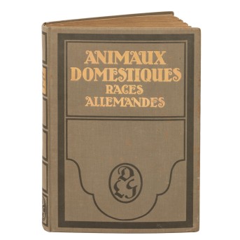 Animaux Domestiques - Races allemandes - Book about German (domestic) animal breeds 1912