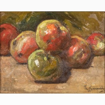 JEANNIN, GEORGES (1841-1925) &quot;Apples&quot;