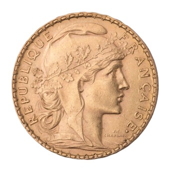 Frankreich/GOLD - 20 Francs 1907