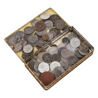 German Reich/Weimar Republic collection over 60 emergency coins other small coins