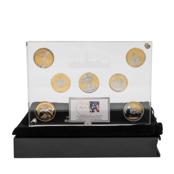 WALL STREET INVESTMENT - 7 x 2011 silver ounces