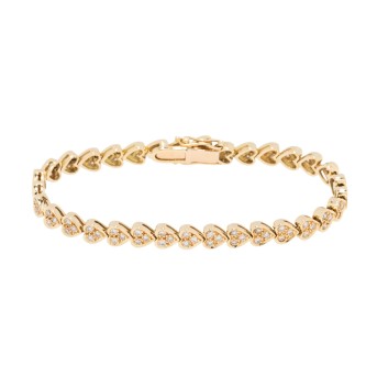 Armband mit Diamanten,