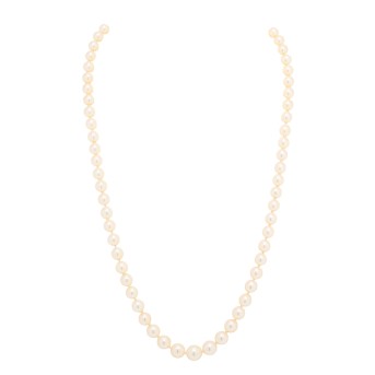 Necklace made of pearls,