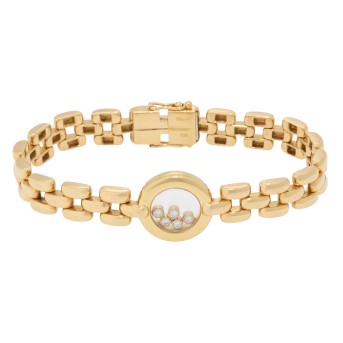 CHOPARD Armband 'Happy Diamonds' mit 5 Brillanten,