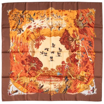 HERMÈS Seidencarré "AFRICA",