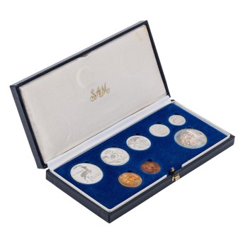 South Africa/SILVER Coin set 1987