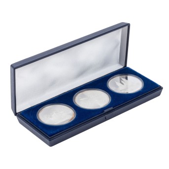 BRD/SILVER commemorative medals 1980 Summer Olympics in Moscow total 45g Ag fine