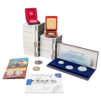 All world/silver collection in total approx. 520g Ag fine