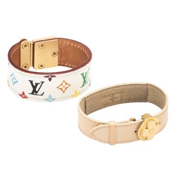 LOUIS VUITTON bracelet set, coll.: 2004, 2006.