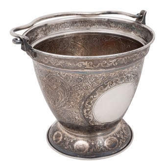 MARIO BUCCELLATI, Mailand, Weinkühler, 925 Silber, vor 1968.