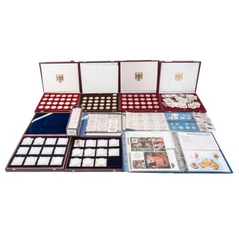 All World/SILVER - Collection, BRD silver commemorative coins, total approx. 3300 g fine silver