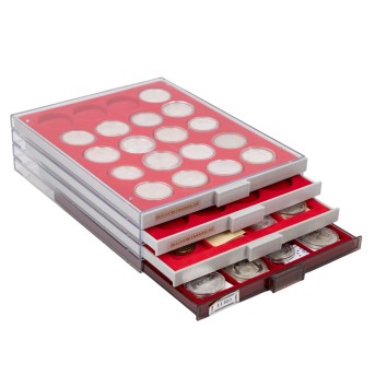 All World/ SILVER - 4 tableaus with silver coins including Olympia, total over 1100g fine silver