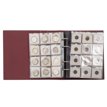 Deutsches Reich 1933-45/SILVER - Coin album over 800g fine silver