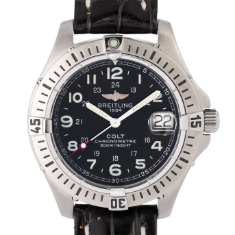 BREITLING BREITLING Colt Ref A74350 Herrenuhr von 2002. Service Etui und Papiere.