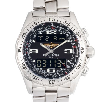 BREITLING B1 Ref A68362 men's watch from 2003, box and papers. 