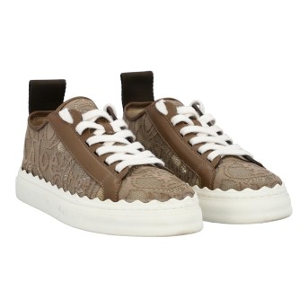 CHLOÈ sneakers 'LACE LAUREN', size 40.