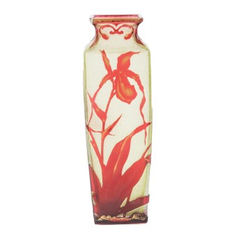 BACCARAT "Glasvase" um 1900