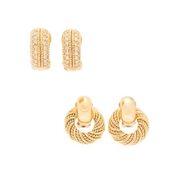 DIOR Modeschmuck Konvolut.