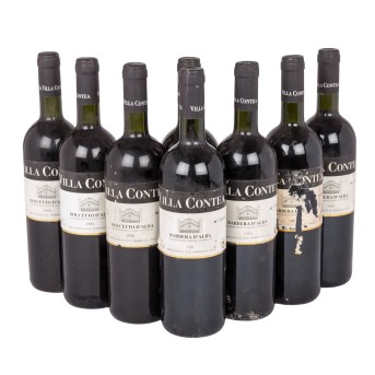1998 DOLCETTO D'ALBA VILLA CONTEA 4 bottles / 1998 BARBERA D'ALBA VILLA CONTEA 4 bottles