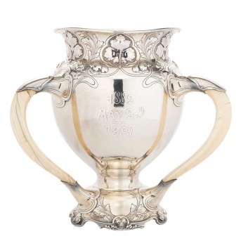 GORHAM MARTELÉ, USA, Pokal, 925 Silber, um 1900.