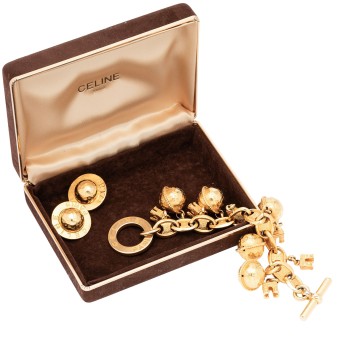 CELINE VINTAGE Konvolut "PLANET ARC DE TRIOMPHE", Koll.: 80/90er Jahre.