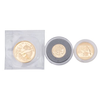 China/ GOLDlot- 3x China Panda,