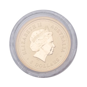 Australien/GOLD - 5 Dollars 2003 Elisabeth II,