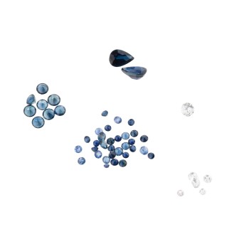 Konvolut verschiedene Edelsteine: