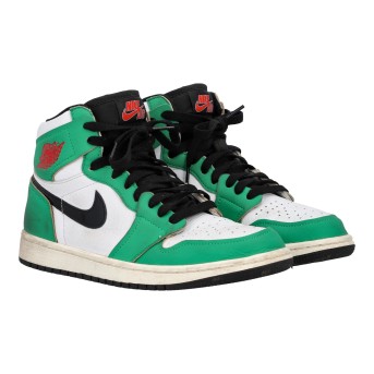 NIKE sneaker 'AIR JORDAN 1 RETRO HIGH OG LUCKY GREEN', size 40.