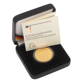 BRD/GOLD - 100 Euro Bamberg 2004/A,
