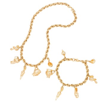 DIOR VINTAGE Modeschmuck-Konvolut.