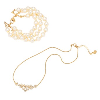 DIOR VINTAGE Modeschmuck.Konvolut.