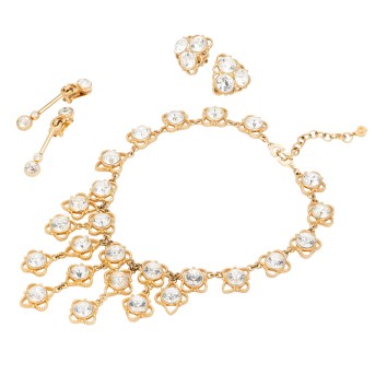 DIOR VINTAGE Modeschmuck-Konvolut.