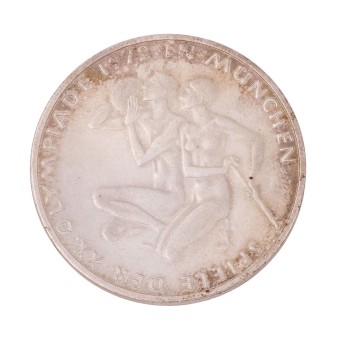 BRD/SILVER - 10 DM Olympic Games 1972/F