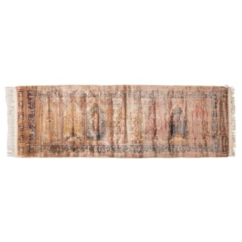 Oriental silk carpet. KAYSERI-SAF/TURKEY, 1st half of the 20th century, 290x102 cm.