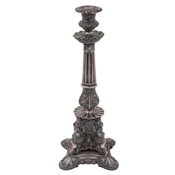 Prächtiger 1-flammiger Kerzenleuchter, 13 Lot, 1. Hälfte 19. Jh.