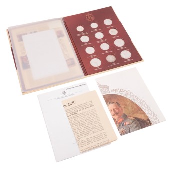 Deutsches Kaiserreich/SILBER - Folder mit 12x Münzen,