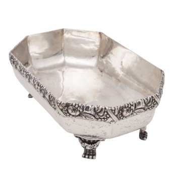 BRUCKMANN & SÖHNE Jardinière, 800 Silber, 20 Jh.,