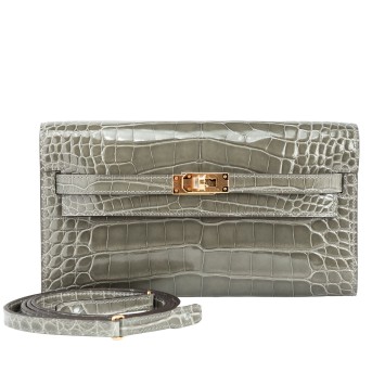 HERMÈS Pochette 'KELLY TO GO'.